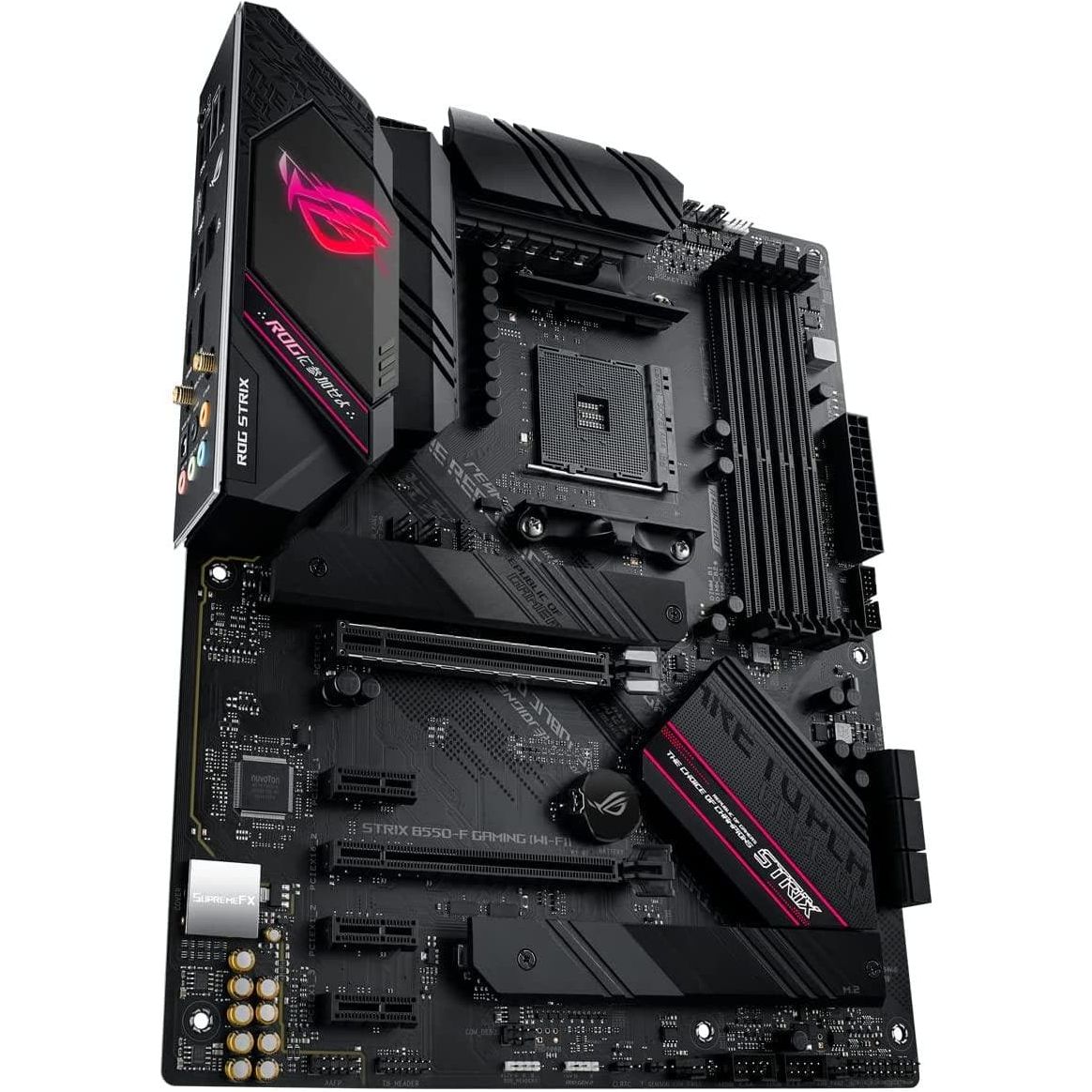 Buy ASUS,Asus ROG STRIX B550-F GAMING(WI-FI) Motherboard PC base AMD AM4 Form factor ATX Motherboard chipset AMD® B550 - Gadcet.com | UK | London | Scotland | Wales| Ireland | Near Me | Cheap | Pay In 3 | Motherboards
